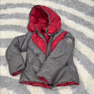 Moncler AUTHENTIC GUC children’s down hooded puffer jacket sz 8